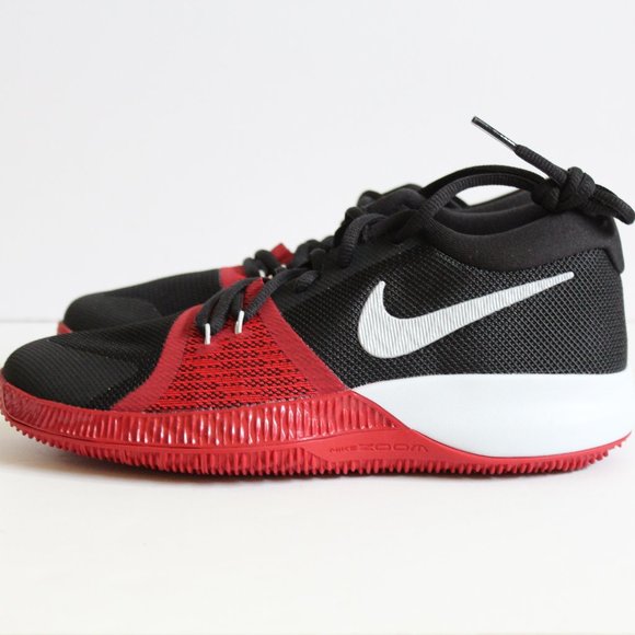 nike zoom assersion red and black